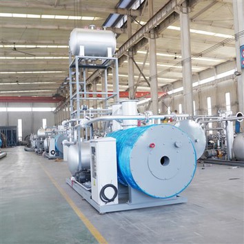 Horizontaler gasbefeuerter Thermoölkessel